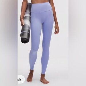 Lululemon Athletica Lavender Leggings 7/8 inch